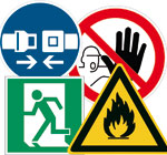 preview safety signs