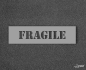 Preview: Schablone Fragile