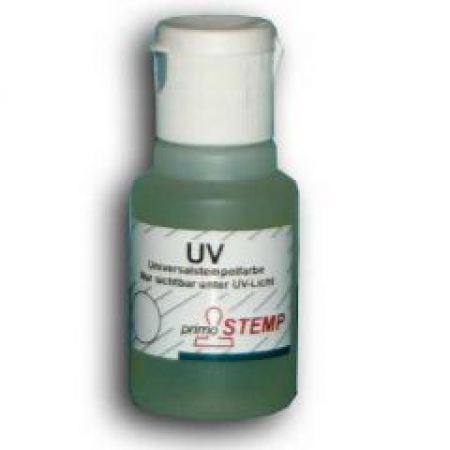 UV-Stempelfarbe - ohne Öl