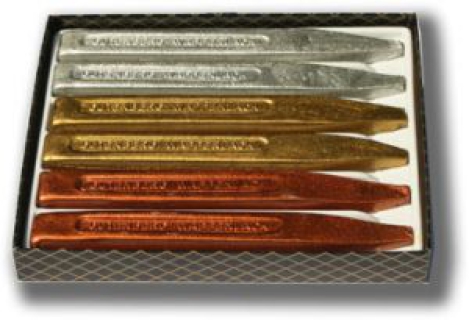 Wappenlacke (Siegellacke) Metallic Farben