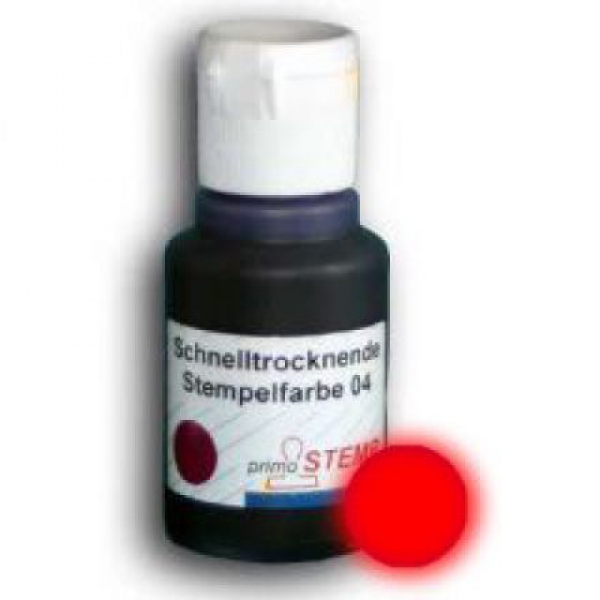 Stamp ink - fast drying