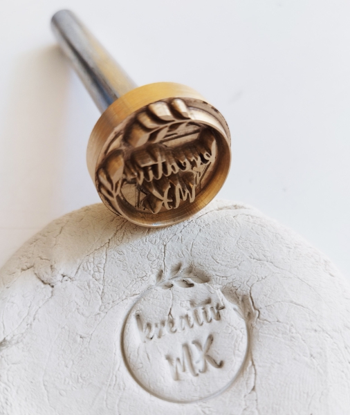 clay stamp